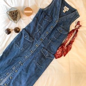 Denim Midi Dress